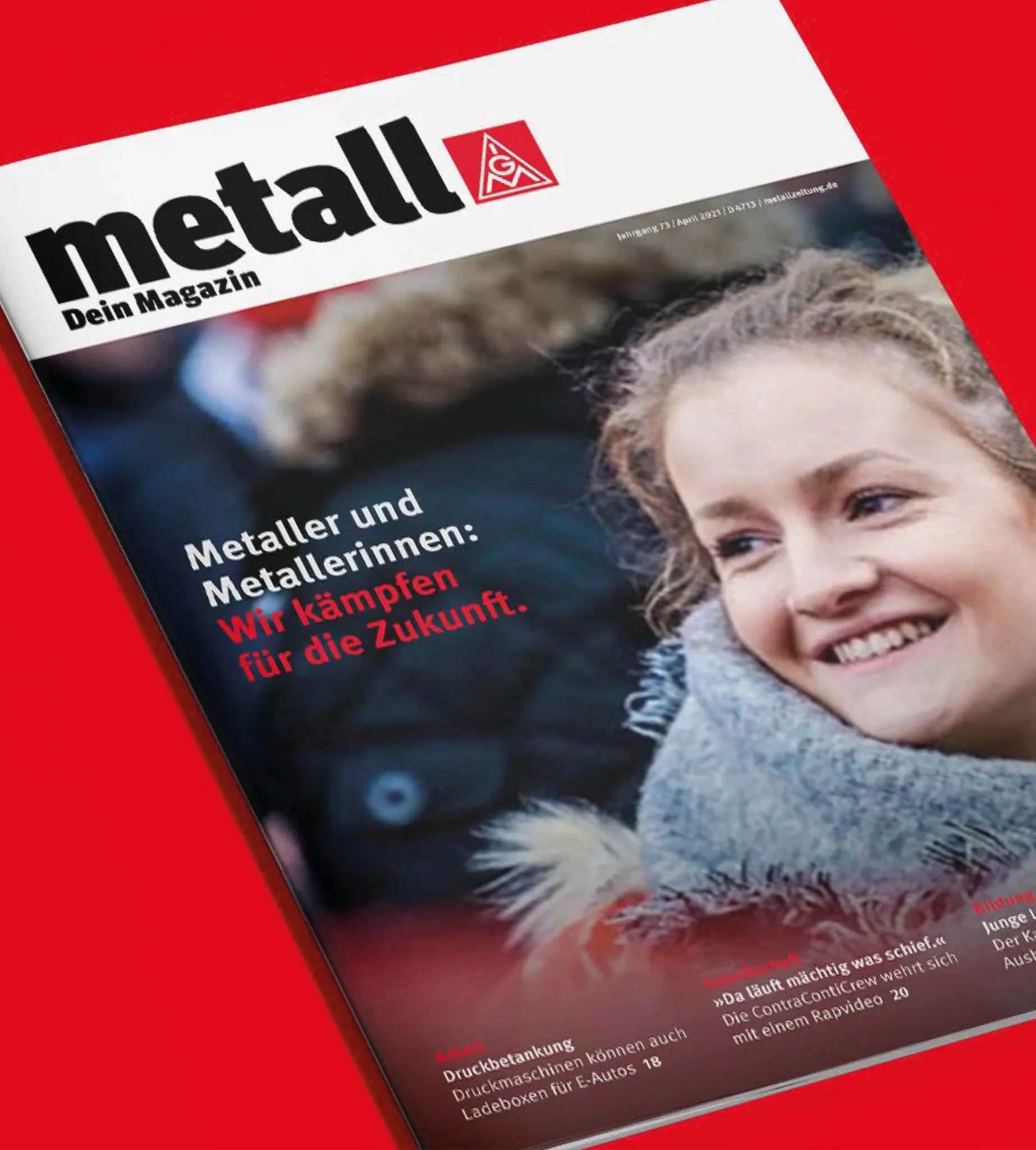 Header Bild … wenn du Mitglied der IGM bist